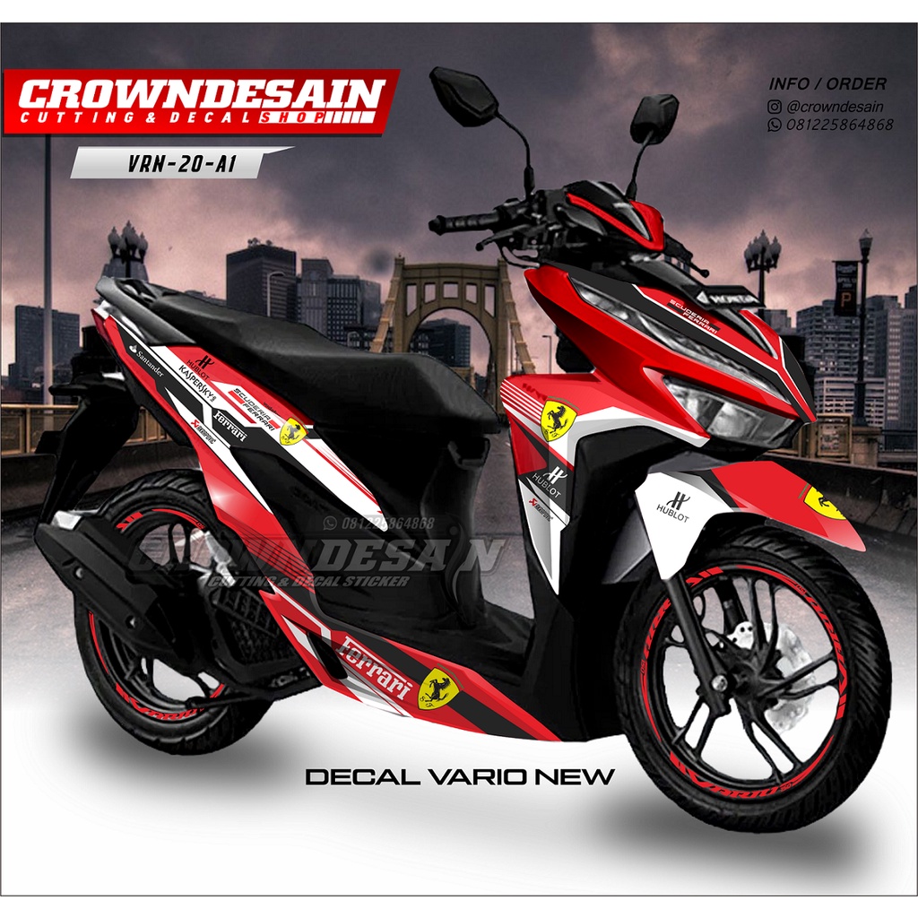 Jual Decal Vario New Decal Vario New Fullbody Sticker