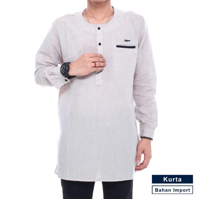 Baju Koko Murah (Kurta Cream)