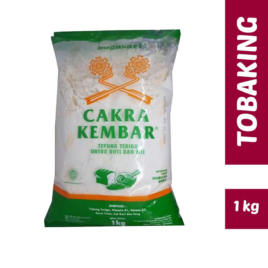 

Tepung Terigu Cakra Kembar 1 kg