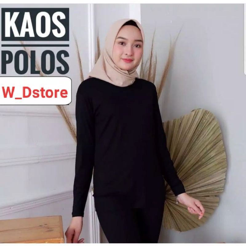 KEMEJA POLOS TANGAN SKODER | BAJU KANTOR PUTIH HITAM | KEMEJA FORMAL| ATASAN WANITA LENGAN PANJANG-manset hitam-00