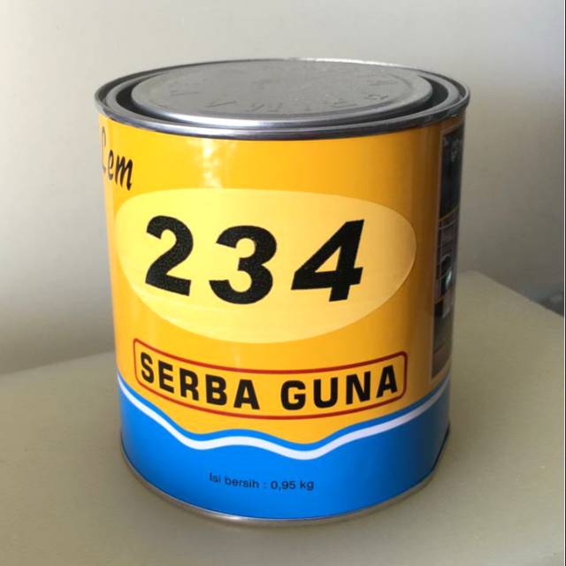 Lem serbaguna 234 lem kayu lem vinyl lem plastik lem kulit imitas lem kuning