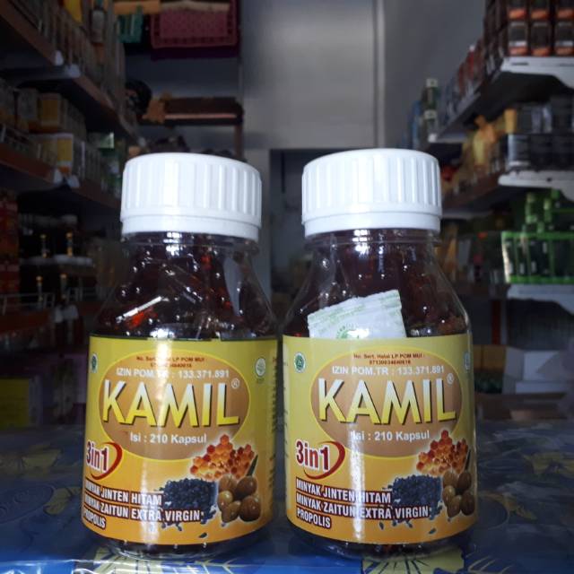 Kapsul Kamil 3 IN 1 - Kapsul Kamil - Kapsul Habbatussauda - Kapsul Habbatussauda 3 IN 1