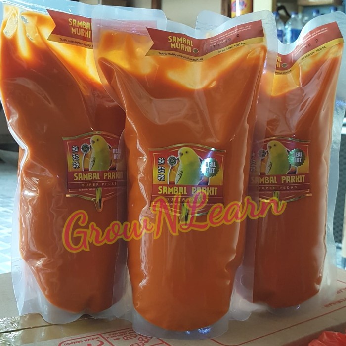 

- BARU Sambal Parkit / Sambel 1000ml Pouch (Gojek/Grab)