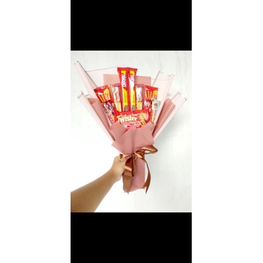 

Buket Snack/Kado/Hadiah/Hampers Murah Kekinian