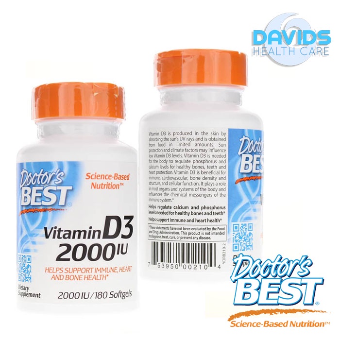 Doctor Best Vitamin D3 2000 Iu Vit D