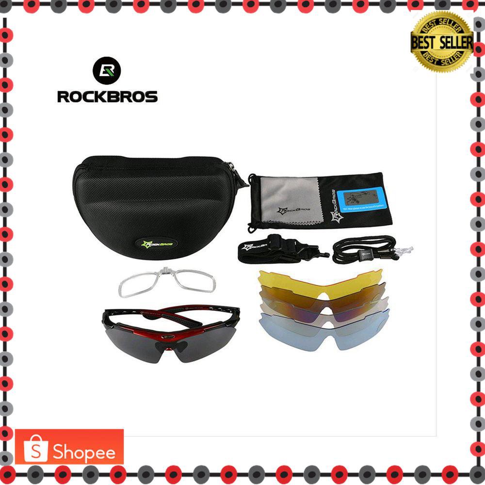 KACAMATA SPORT DAN SEPEDA OUTDOOR 5 LENSA SUNGLASS MANCING Kp87