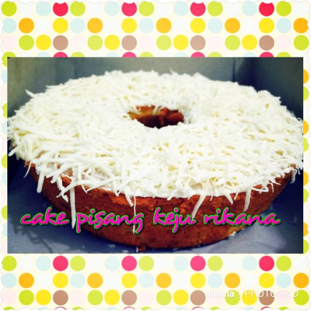 

Cake pisang keju