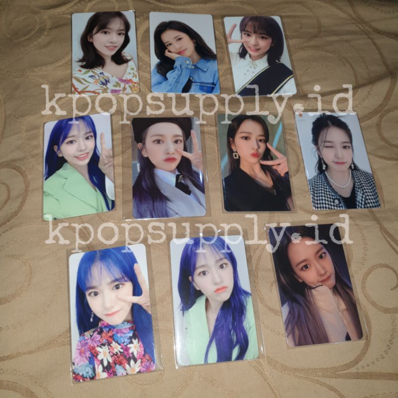 photocard ahn yujin iz*one / izone / ive [list di deskripsi]