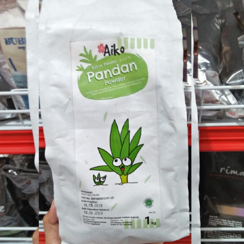 

Perisa Pandan Bubuk 20 gr Aiko/Perasa Pandan/Bakery/Ice Cream