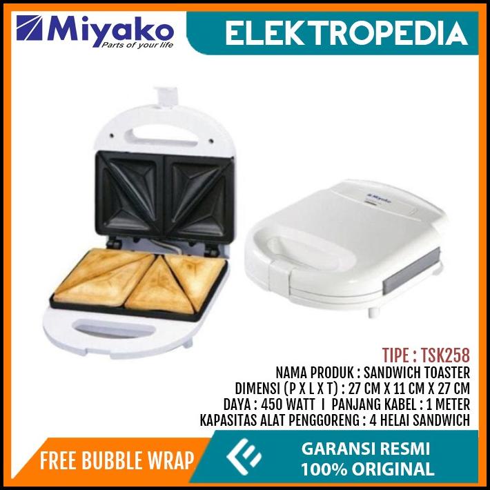 Miyako - Pemanggang Roti Tangkup Tsk-258