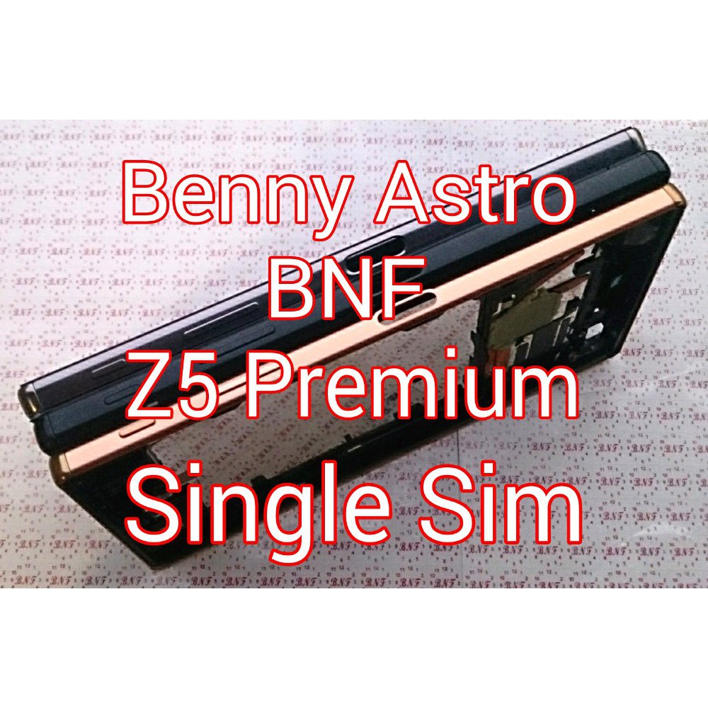 Original Frame - Bezel - Tulang plus Port - Sony Xperia Z5 Premium Single - E6853 - SO-03H - PM-0910
