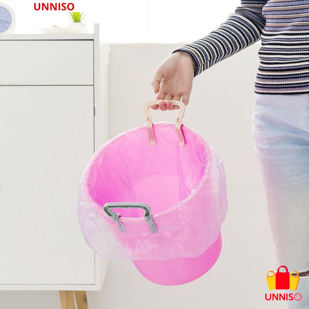 UNNISO - Klip Penjepit Plastik Tempat Sampah Premium KPS1