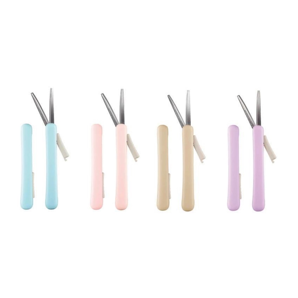 

Kokuyo Saxa Poche Foldable Scissor Anti Stick Gunting Lipat Portable Anti Lengket