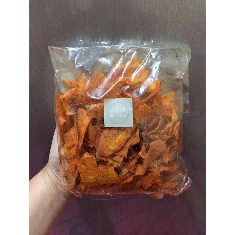 

kripdeus/keripik pedas/keripik singkong