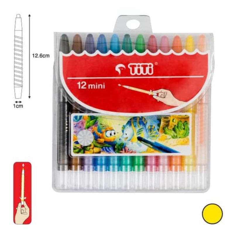 

TITI Mini 12 Twist Crayons