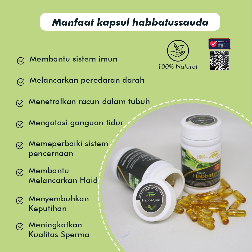 Habatusauda Promil Habbatussauda Habatusaudah Habbatusauda Habatussauda Minyak Habbatussauda Original Premium Kapsul Jinten Hitam Capsule Oil Jintan Hitam Habatussauda Minyak Jinten Isi 60 Pcs Suplemen Kesehatan Habbat Plus Murah