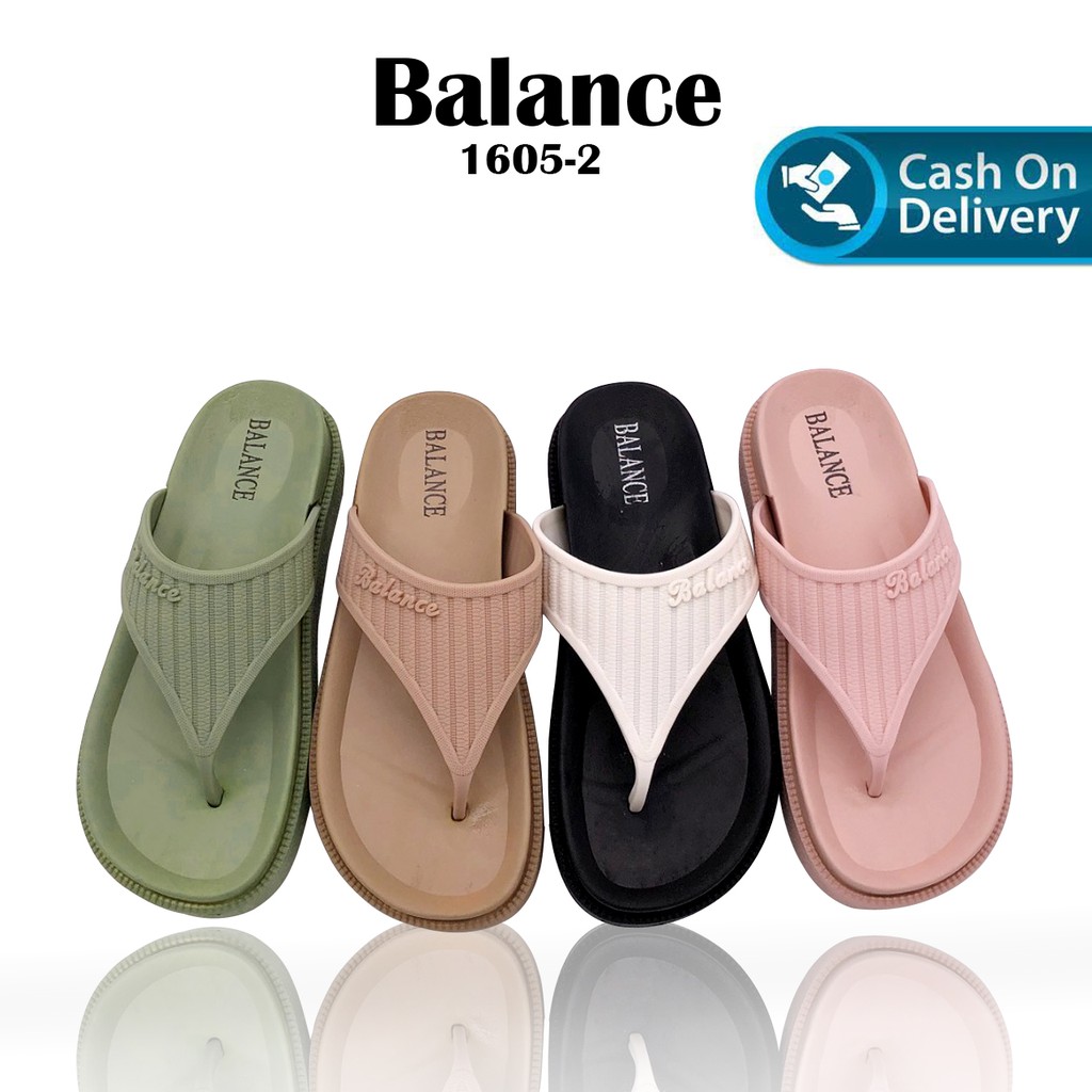  balance  1605 2 wedges sandal wanita sandal jelly  wanita 