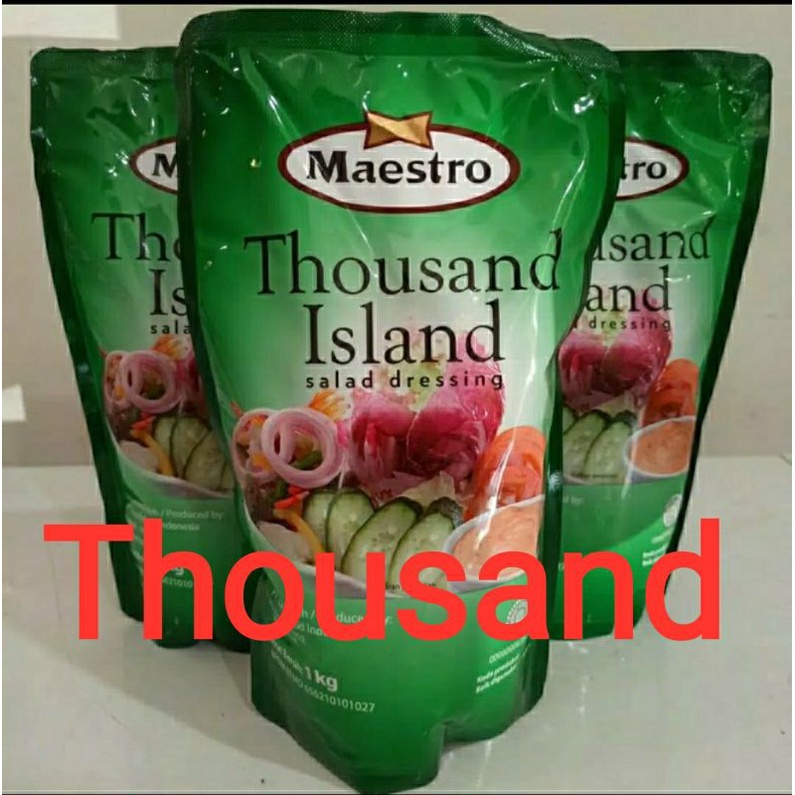 

Maestro Mayonaise Thousand Island 1Kg