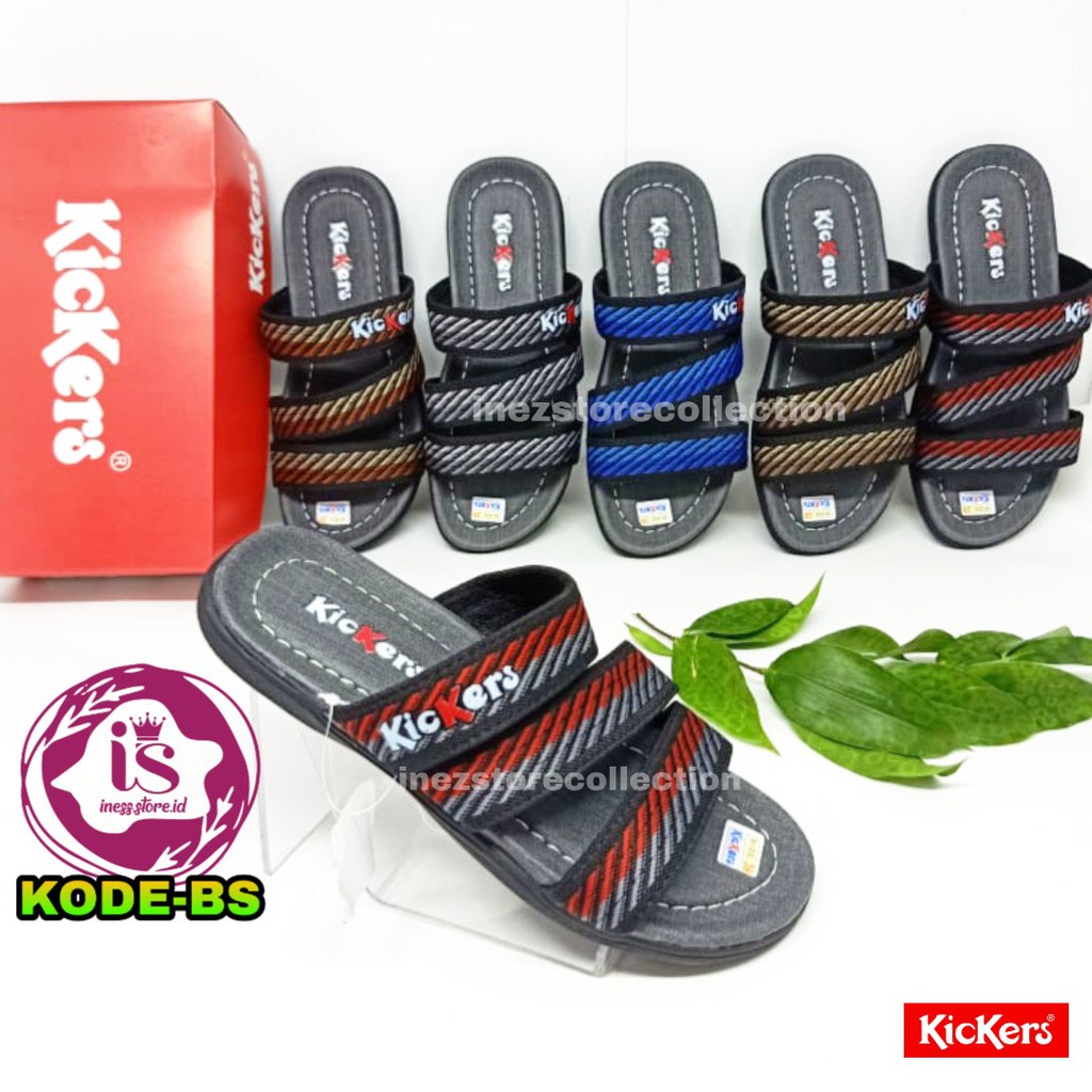 SANDAL PRIA KICKERS TERBARU KODE B.S  MURAH GROSIR