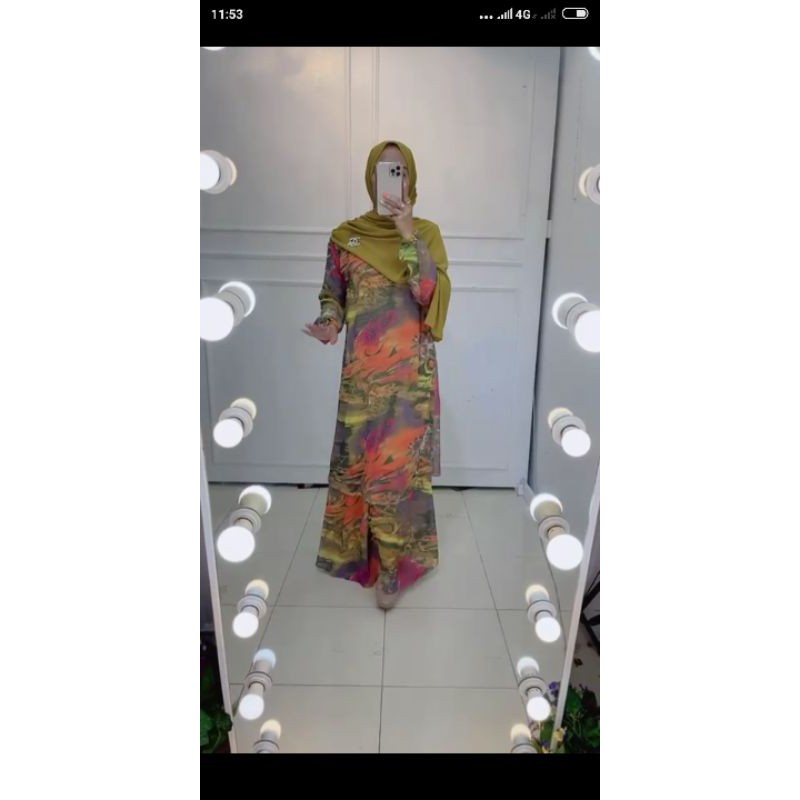 gamis Malaysia motif
