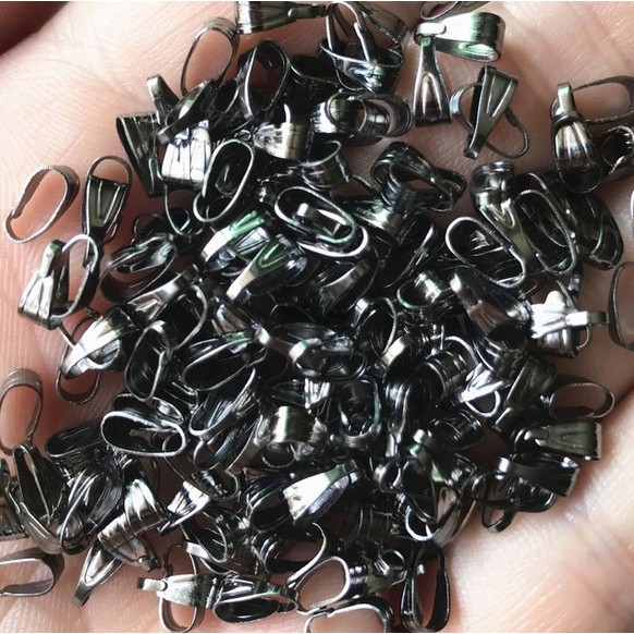 150Pcs Kancing Gantung Ukuran 4x8mm Untuk Membuat Perhiasan