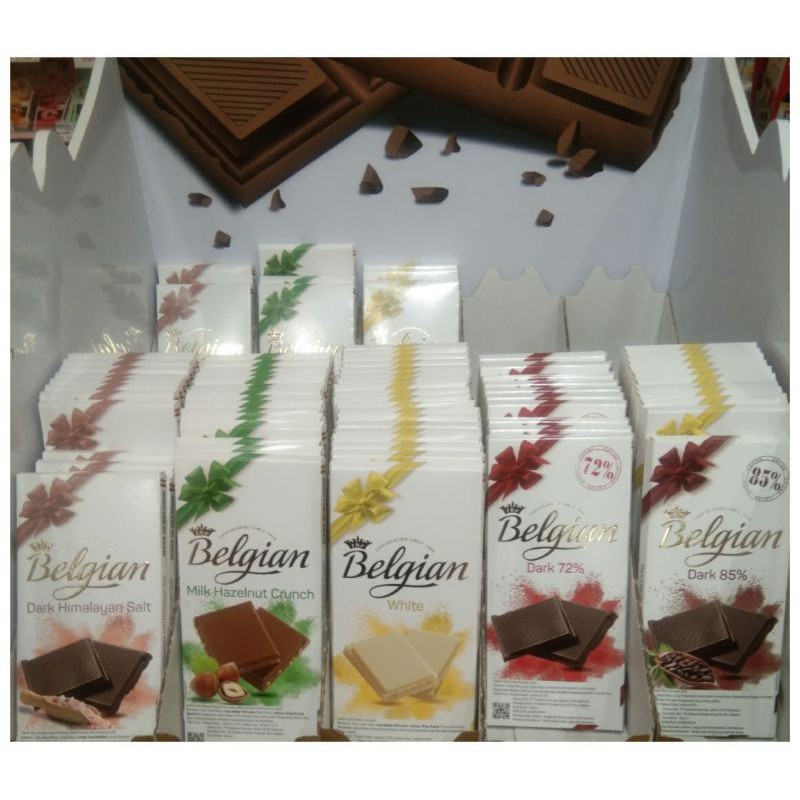 

Cokelat Belgian Dark Chocolate 85%