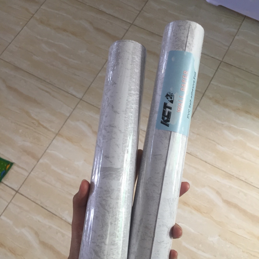 Wallpaper Sticker Kayu Coklat