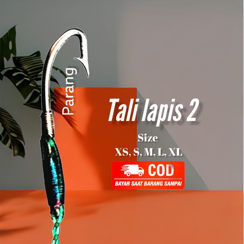 kail urek belut sawah pancing sidat baja India murah tali kuat siap pakai