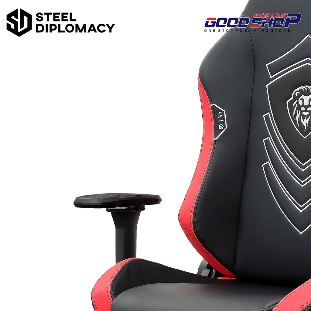 STEELDIPLOMACY Gaming Chair - Invicible V1 (Upgraded Armrest)