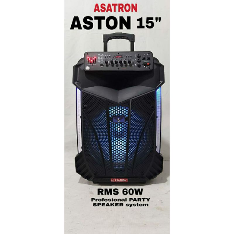 SPEAKER PORTABLE ASATRON ASTON 15 INCH