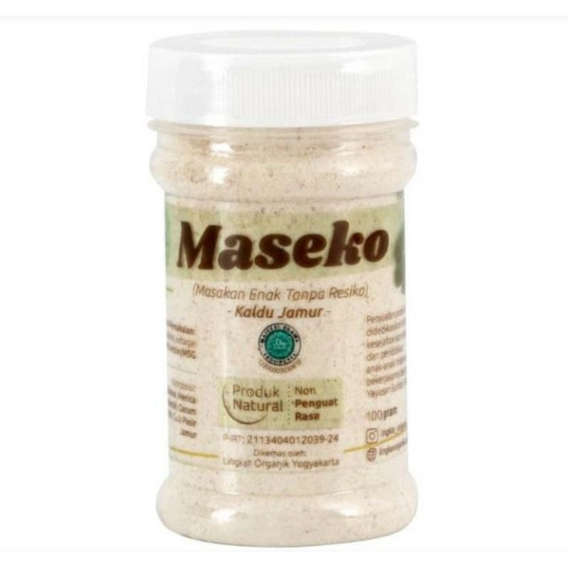 Maseko Kaldu Ayam 100g sapi 100gr dan jamur 80gr