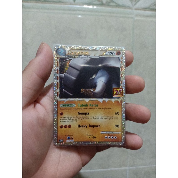 Jual Pokemon Tcg Indonesia Donphan Special Promo Card Pokemon Th Anniversary