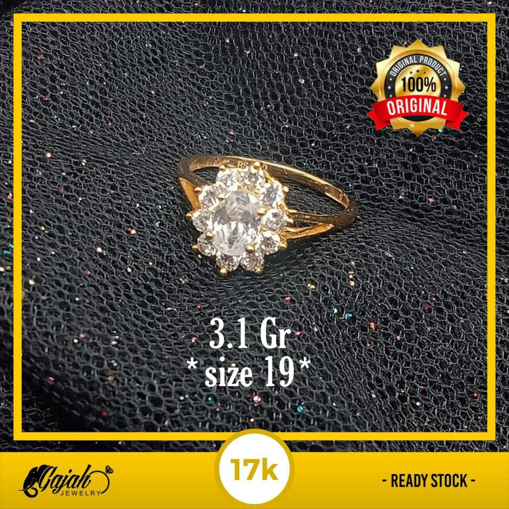 Cincin Emas 17K - 3.1 Gr Kadar 750 - CBS300000003