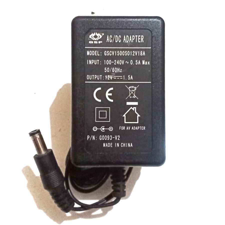 Adaptor CCTV 12v 1.5a Switching Kualitas Bagus