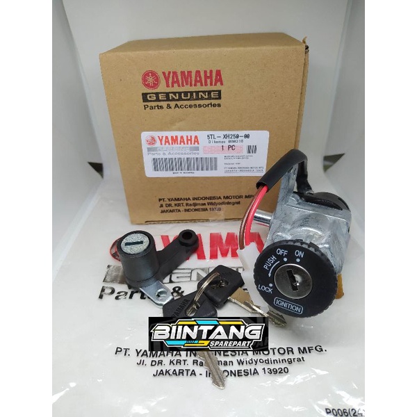 Kunci kontak set 5TL MIO KARBU , MIO SPORTY , MIO SMILE kualitas orisinil-1