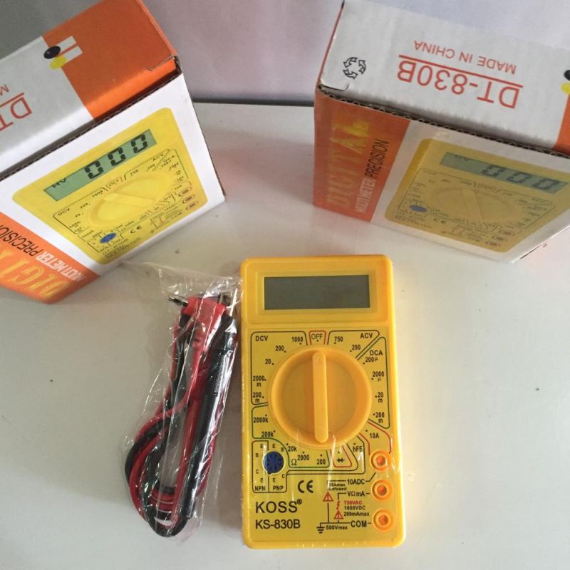 MULTITESTER DIGITAL / MULTIMETER DIGITAL DT-830B