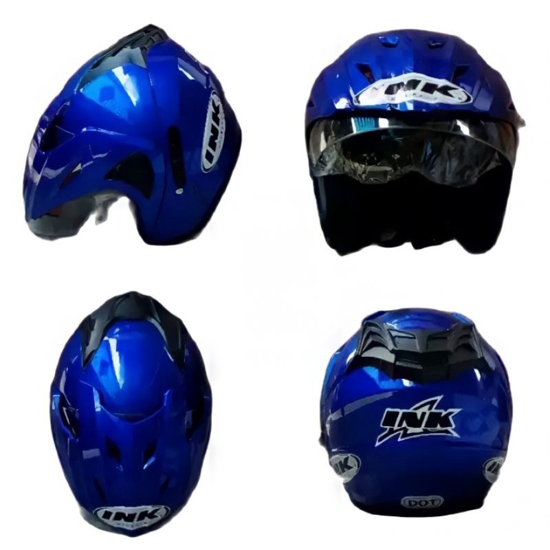 hlm INK double visor blue