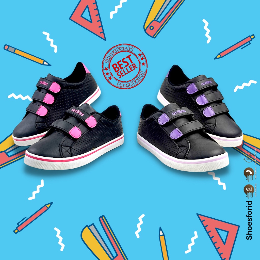 SFU SEPATU SEKOLAH ANAK PEREMPUAN ARDILES BOBBAJO // ARDILES RENLY // ARDILES DESALES