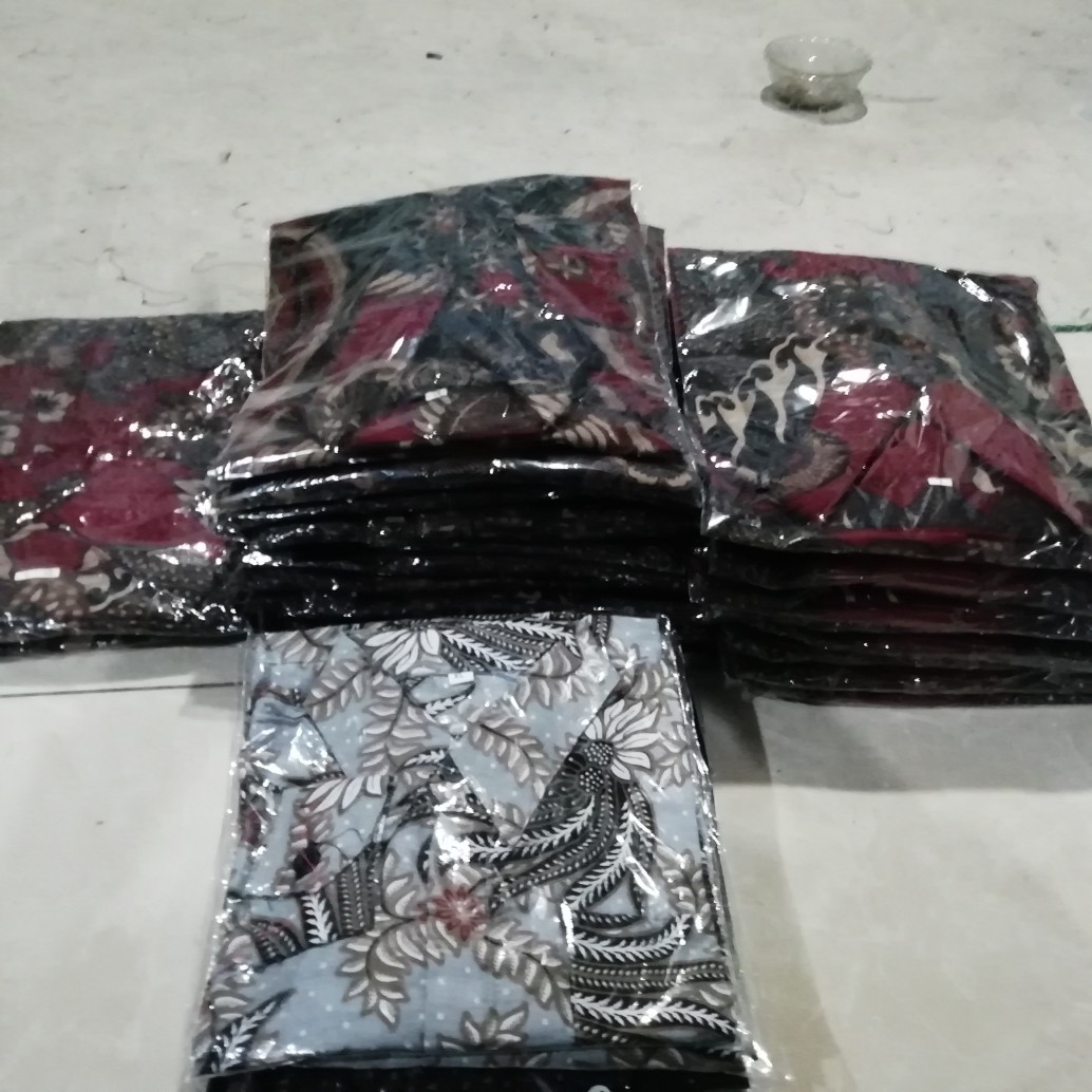 Kemeja Batik Pria Dewasa Jumbo Big Size Jumbo M,l,xl,xxl,3xl,4xl,5xl,murah Batik Jumbo Couple