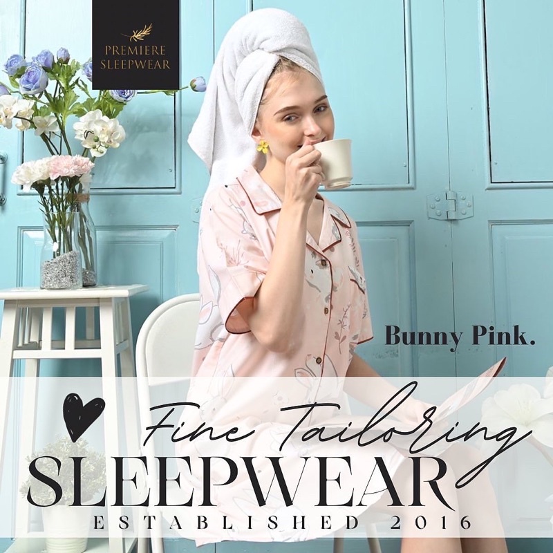 CLEARANCE SALE Sleepdress Premium Cotton by PREMIERESLEEPWEAR piyama daster pajamas dewasa-2