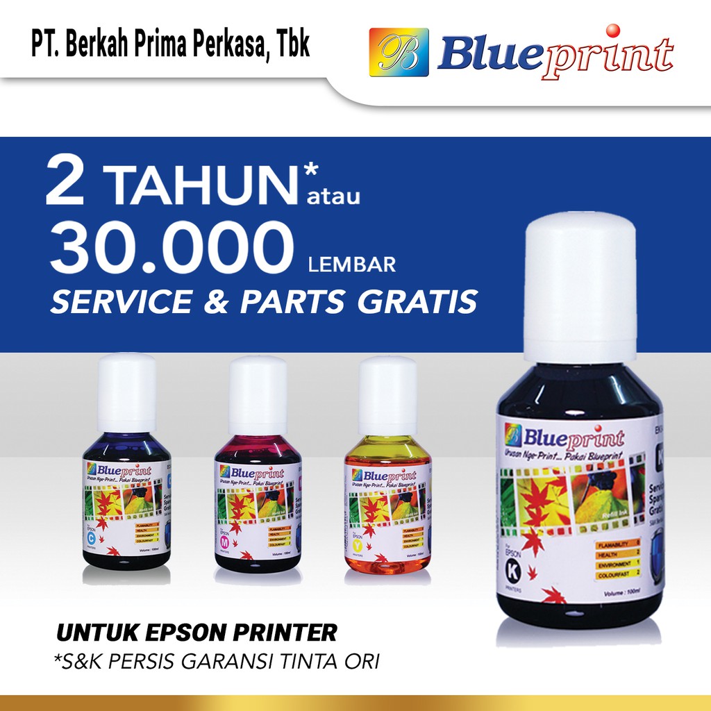 Jual Tinta Epson Blueprint 003 100ml Shopee Indonesia 4975