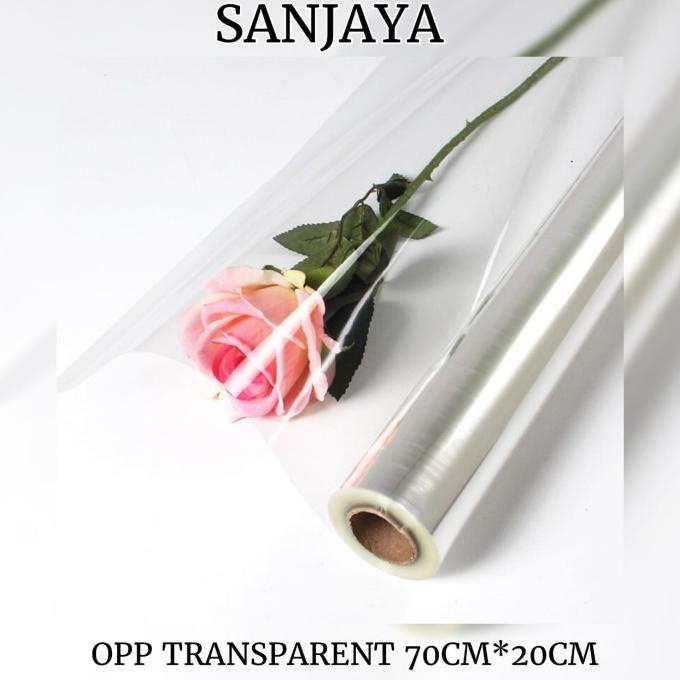 

Sale!!! Flower Wrapping Paper / Kertas Buket Bunga / Opp Transparent 70Cm*20M - Paling Dicari