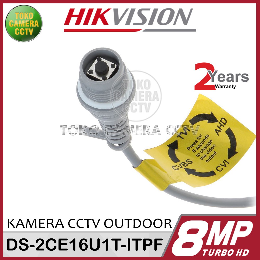 KAMERA CCTV HIKVISION OUTDOOR 8MP ULTRA HD 4K