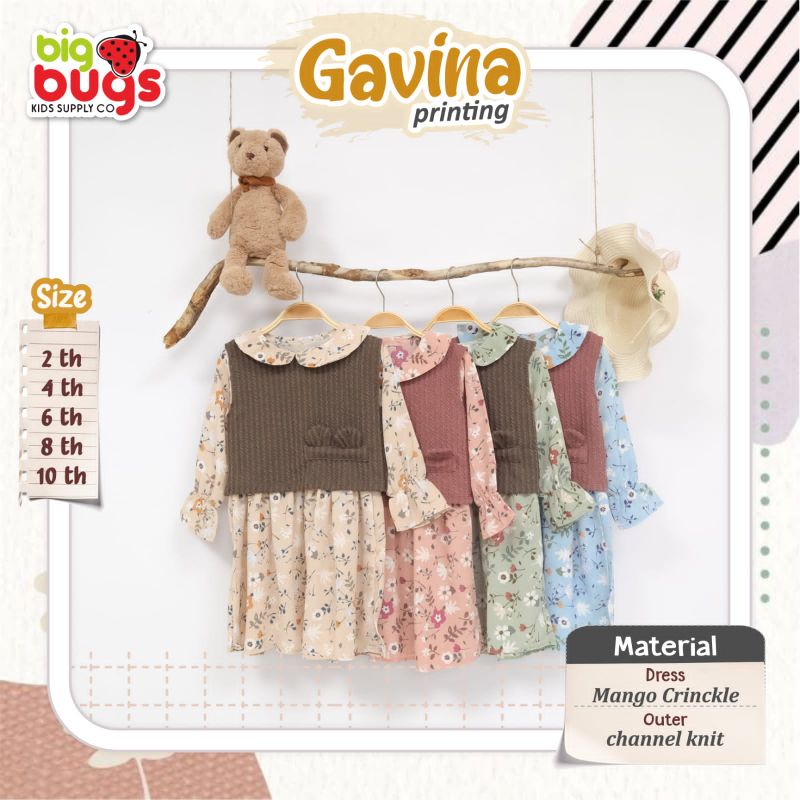 GAVINA PRINTING DRESS OUTER