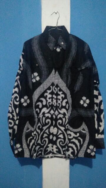 Zola_batik Couple Gamis Brokat 2526 - Kubah