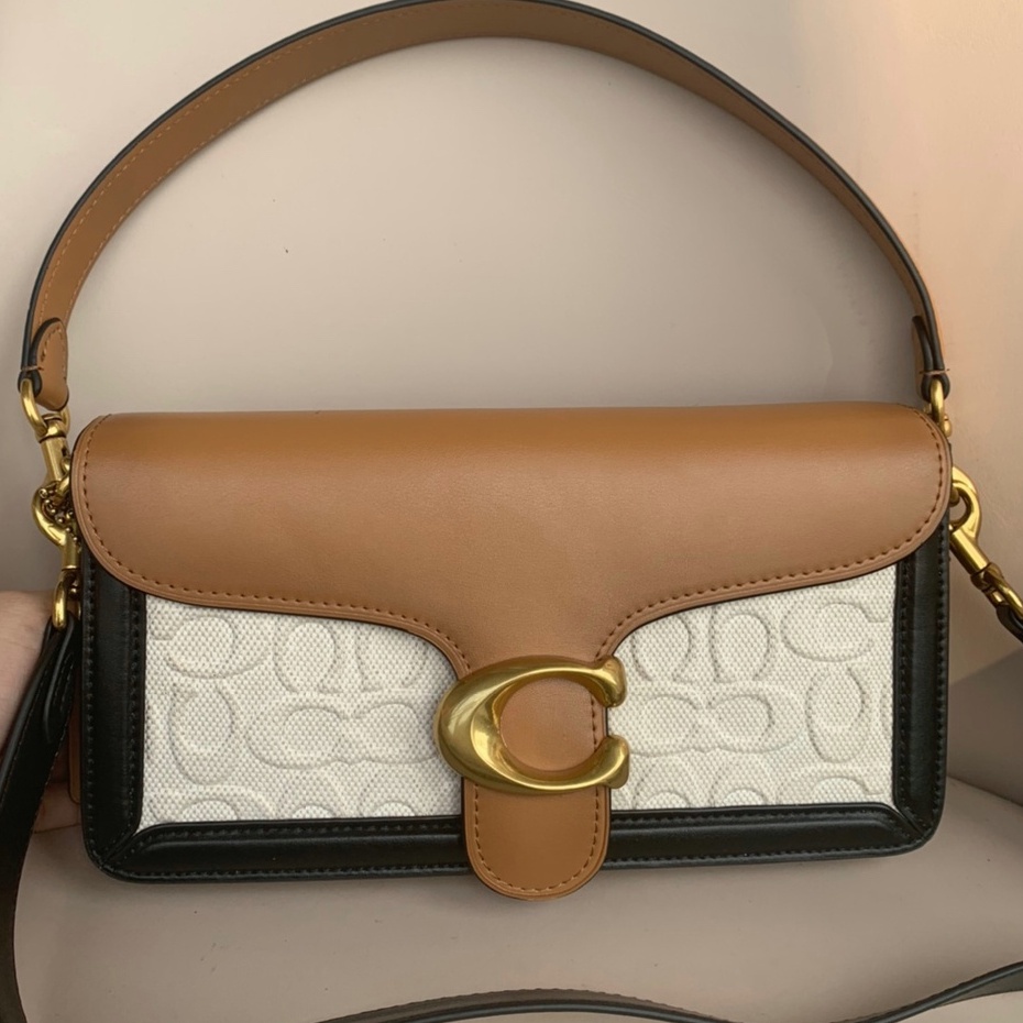 [Instant/Same Day] 89148 Cowhide material Embossed style lady's shoulder bag cross-body bag handbag   jsb