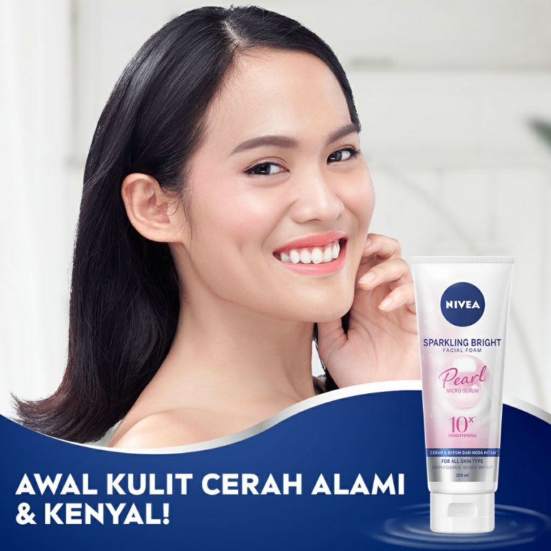 NIVEA Facial Foam Whitening Sparkling white 100 ml