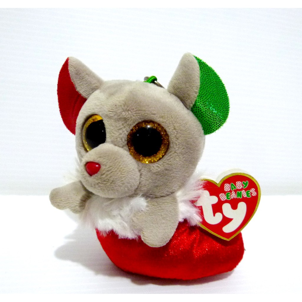Boneka Kaos Kaki Natal Original TY Bundles Cyrstal Eyes