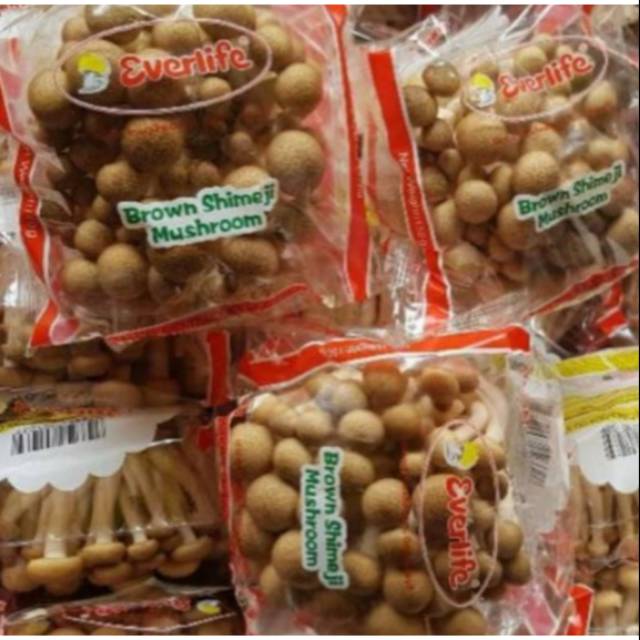 

Jamur simeji coklat 200gram 1pack