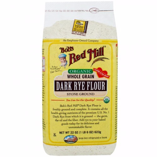 

Bob's Red Mill, Organic, Dark Rye Flour, 22 oz (623 g)